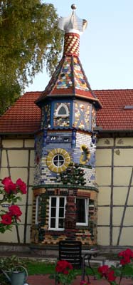 Gestaltung eines Turmes, genannt das Paradies