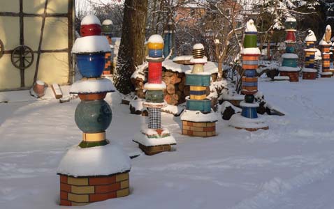 Hydrohobierter Stein