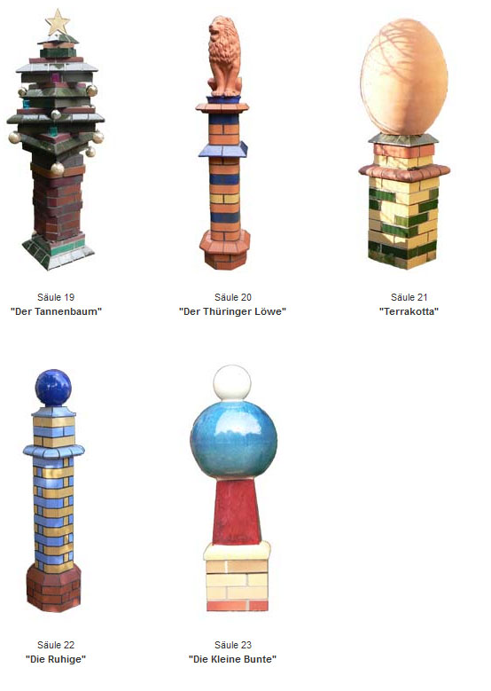 Säulen der Gruppe 4